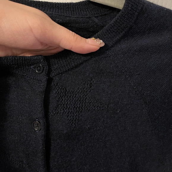 Zadig and Voltaire navy blue wool cardigan - Picture 5 of 11